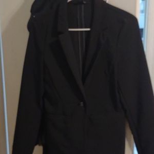 Black office jacket